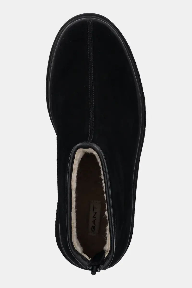 stivaletti alla caviglia in camoscio Sistown donna colore nero 31543103 miniatura 4