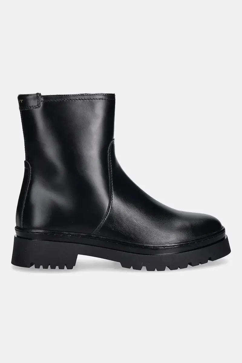 stivaletti alla caviglia in pelle Aligrey donna colore nero 31541155 miniatura 2