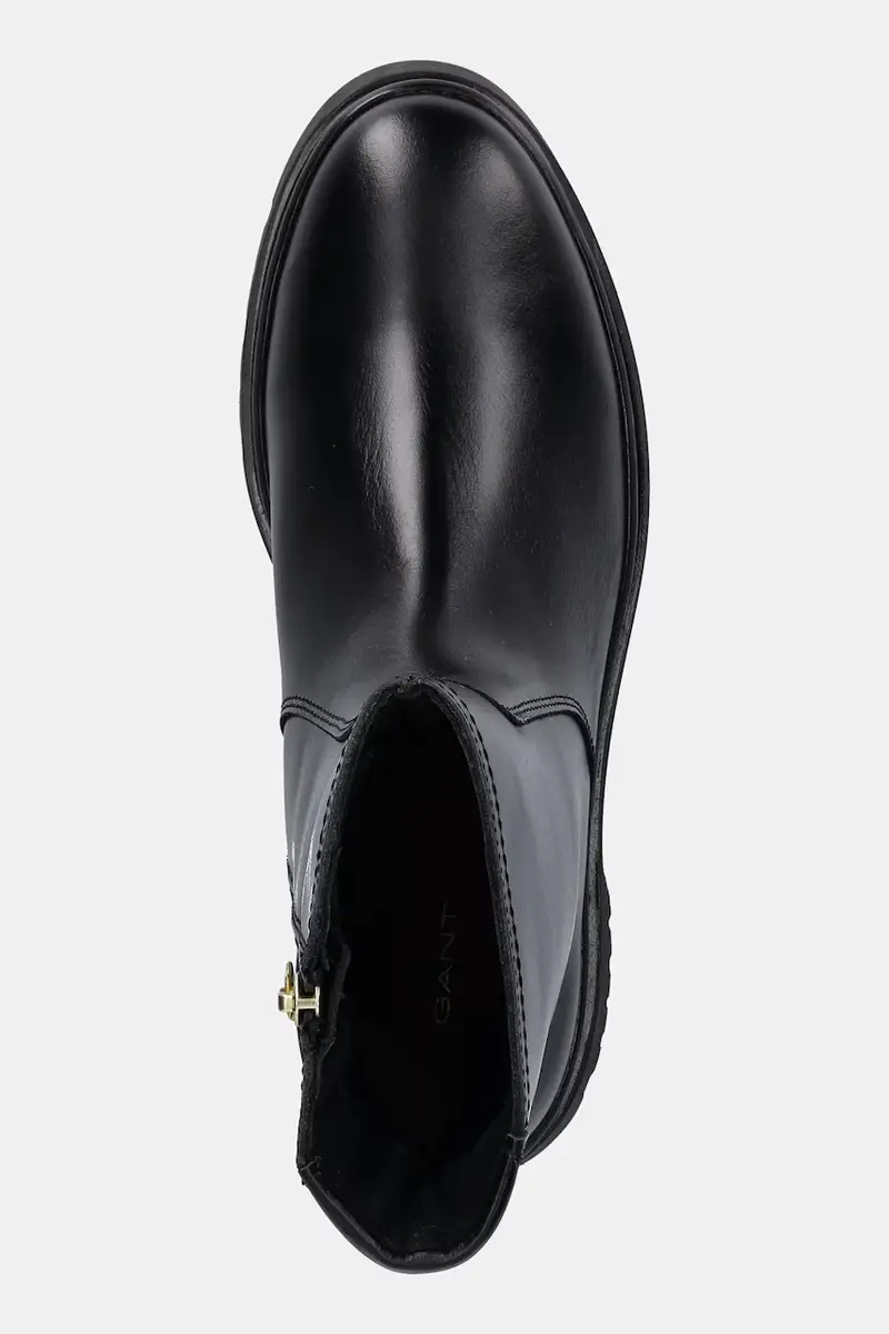 stivaletti alla caviglia in pelle Aligrey donna colore nero 31541155 miniatura 4