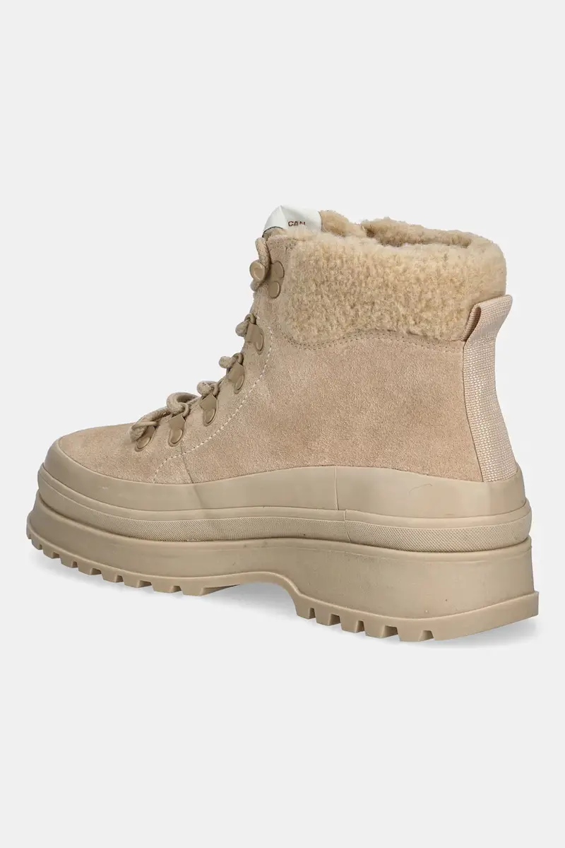 stivali da motociclista in camoscio Wintly Beige miniatura 3