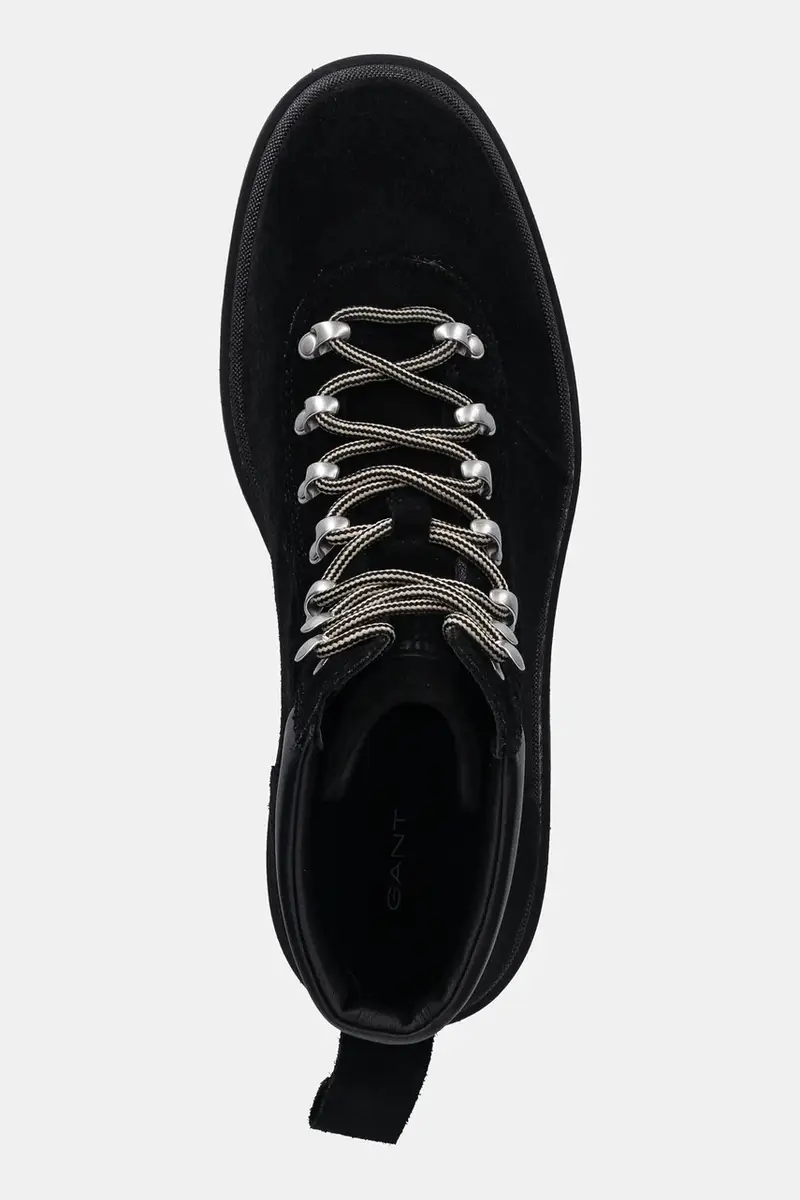 stivali da motociclista in pelle Wootlynne Nero miniatura 4