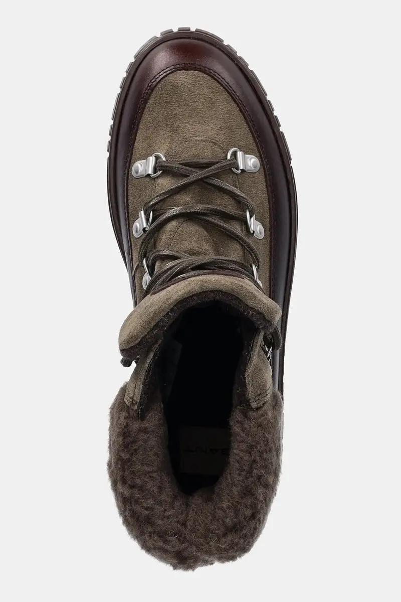 stivali da neve in pelle Snowmont colore verde 31543099 miniatura 4