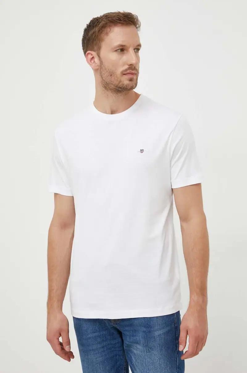 Gant T-shirt Bianco 3918563 miniatura 2