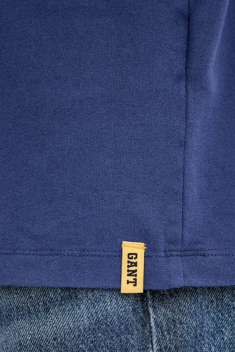 Gant T-shirt Uomo Blu 3592886 miniatura 5