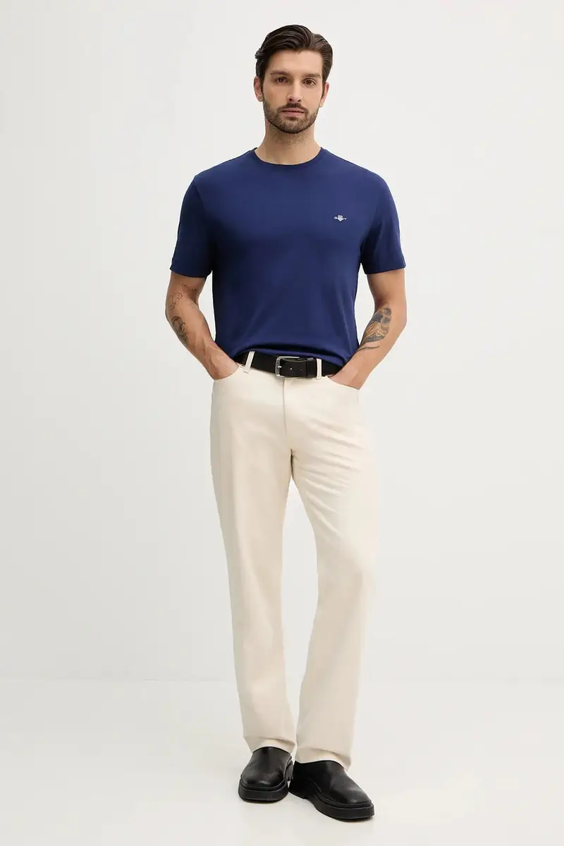 Gant T-shirt Uomo Rosa 3766446 miniatura 2