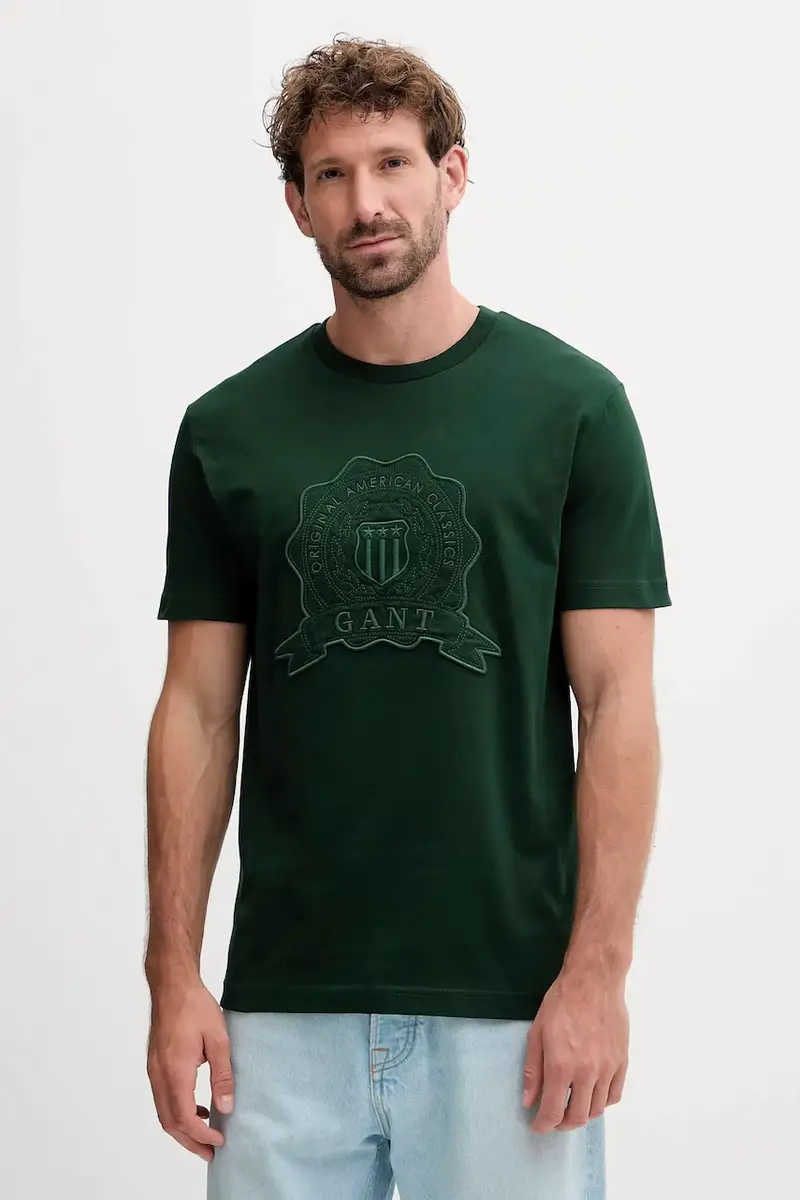 Gant T-shirt Uomo Verde 3670413