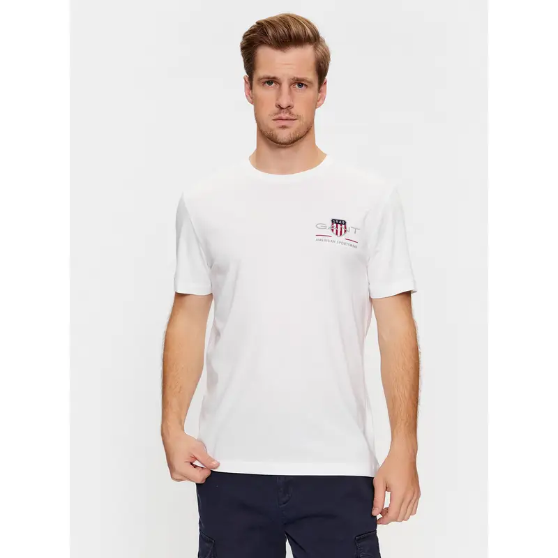 Gant T-shirt Bianco 4236091