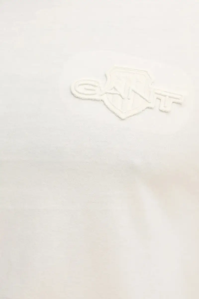 top a maniche lunghe in cotone colore beige 2003369 miniatura 5