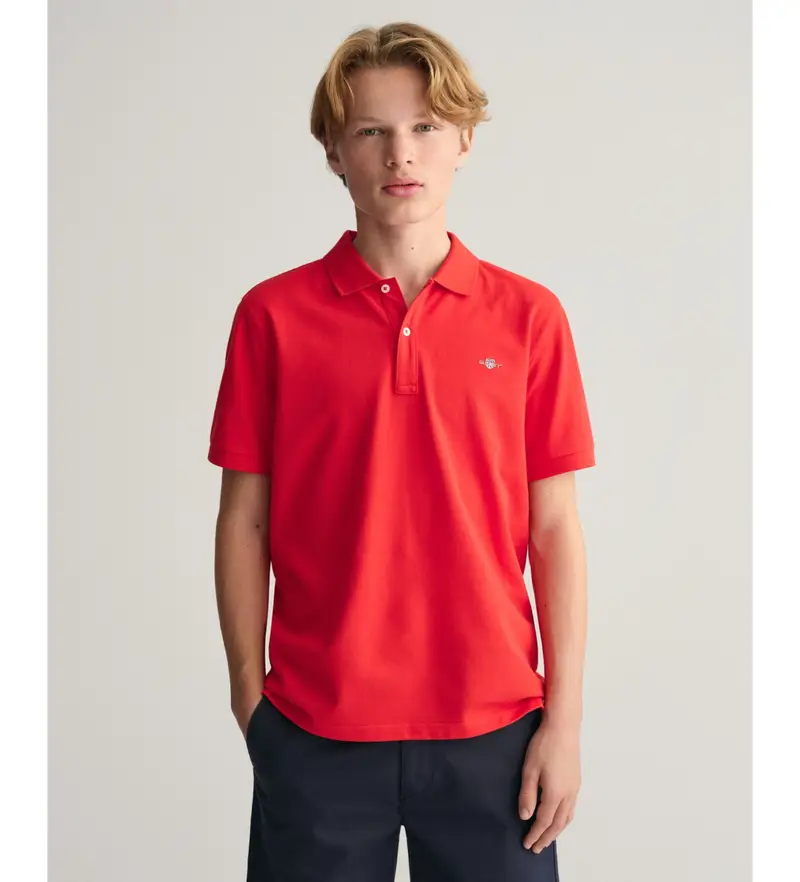 Gant Polo Bambino Rosso 2678391