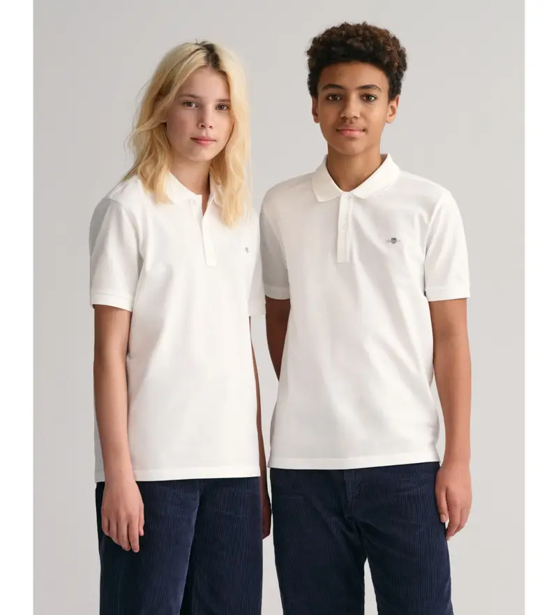 Gant Polo Bambino Bianco 4036546