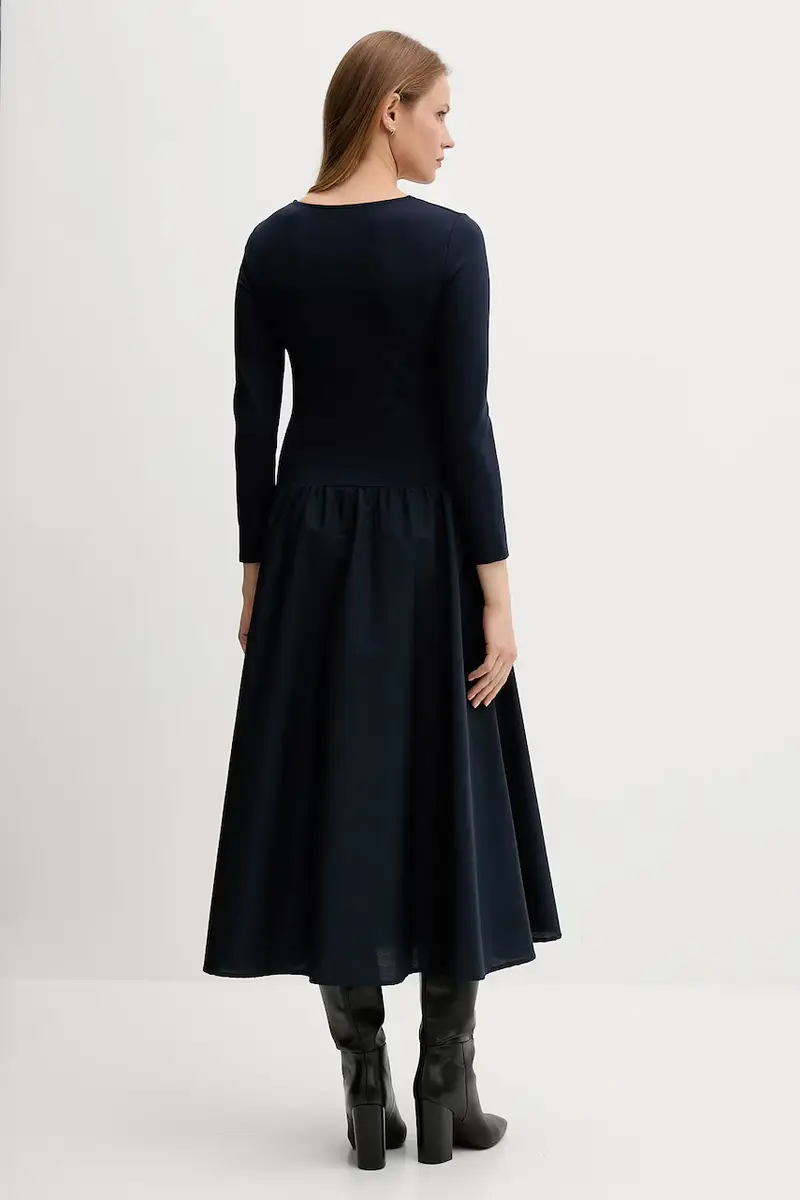 vestito colore blu navy 4503459 miniatura 3