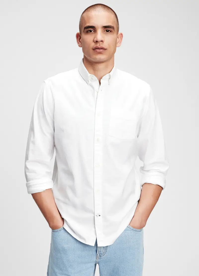 GAP Oxford Uomo Bianco 991404