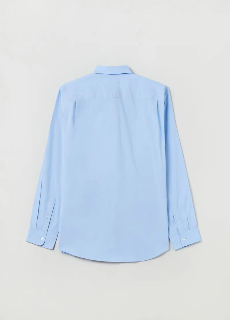 GAP, Camicia Regular Fit In Tessuto Coolmax®, Uomo, Azzurro, Taglia: XS miniatura 2