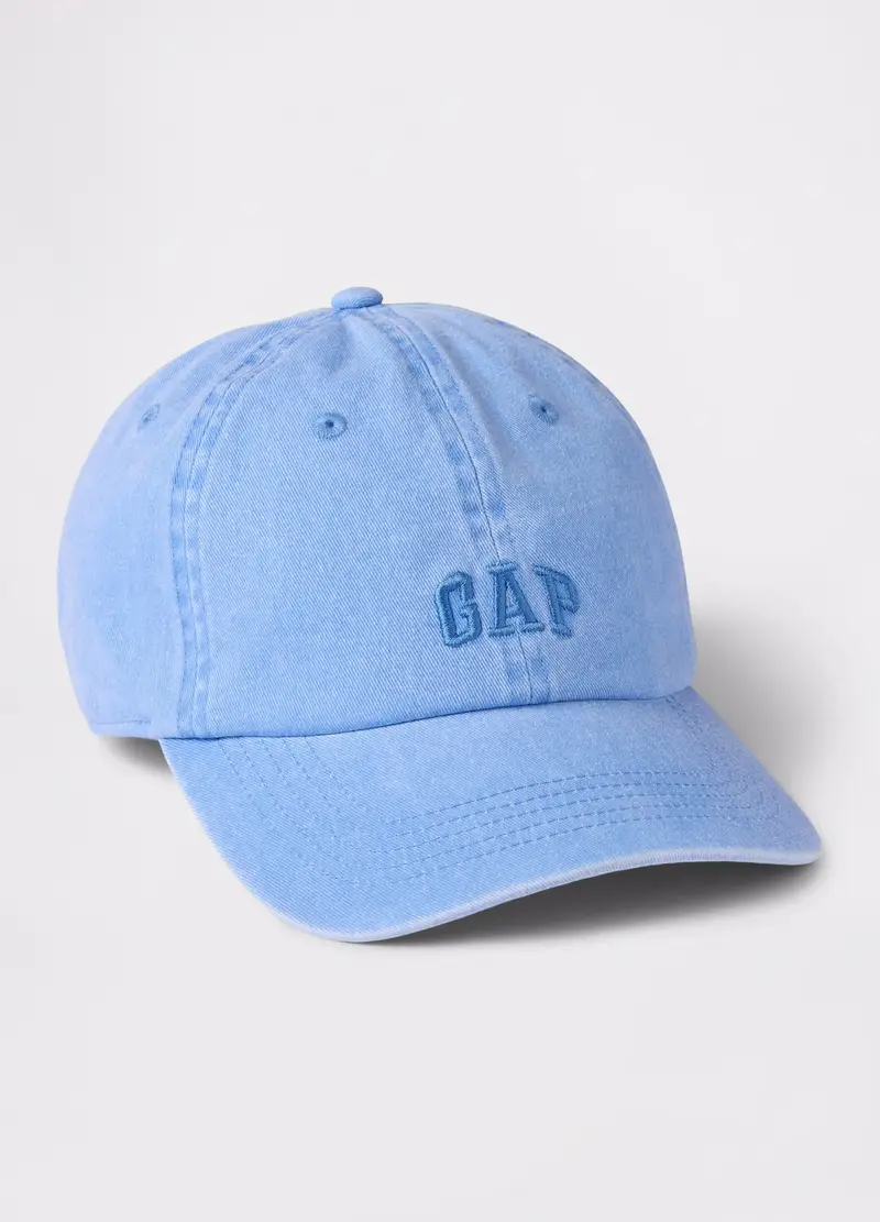 Cappello Da Baseball Azzurro In Cotone, Uomo, Azzurro