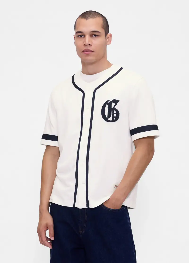 GAP Cardigan Uomo Bianco 3499185