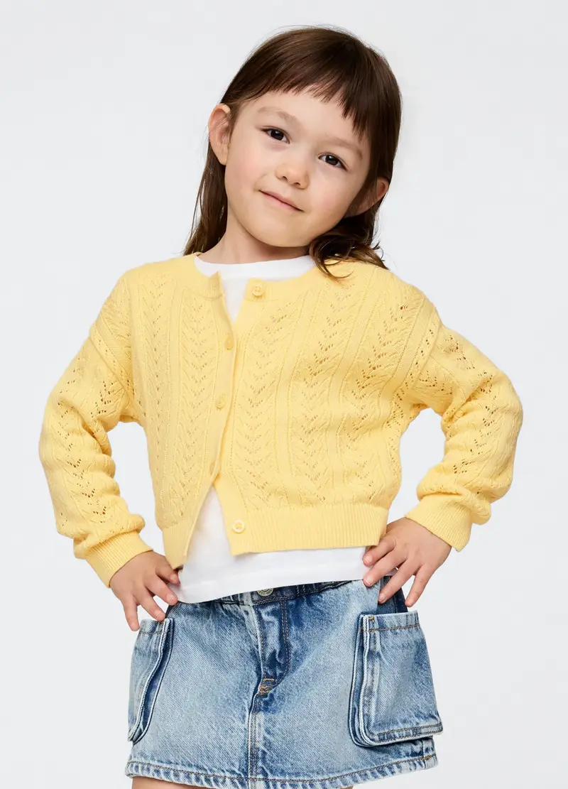 GAP Cardigan Giallo 4170456
