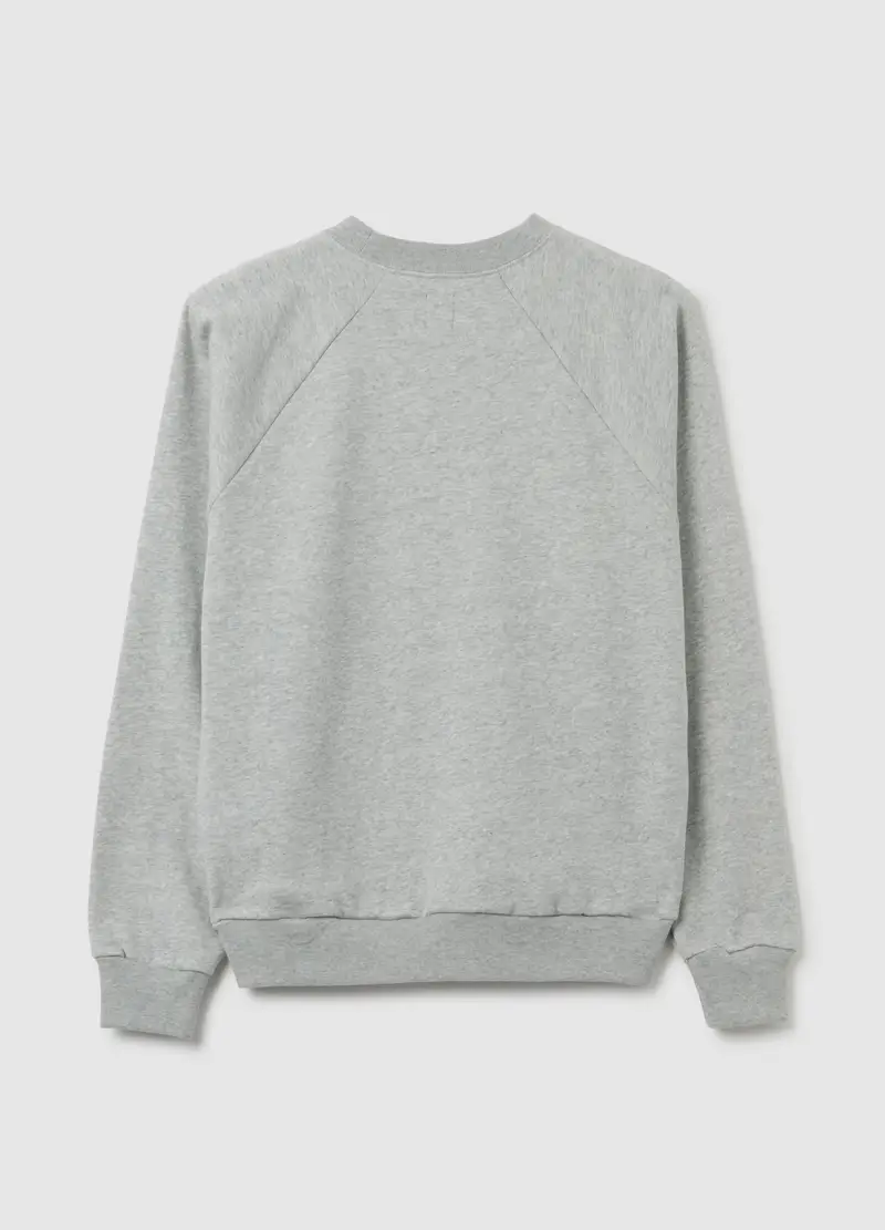 GAP, Felpa Girocollo Con Maniche Raglan, Donna, Grigio, Taglia: XS miniatura 3