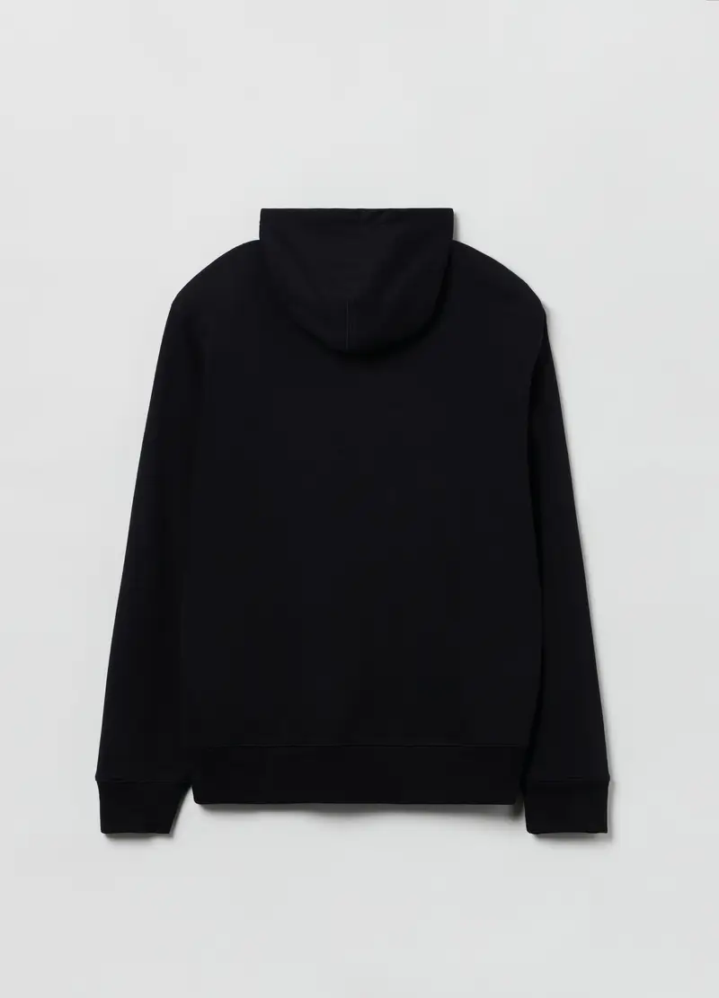 GAP, Full-zip In French Terry Con Cappuccio, Uomo, Nero, Taglia: XS miniatura 2