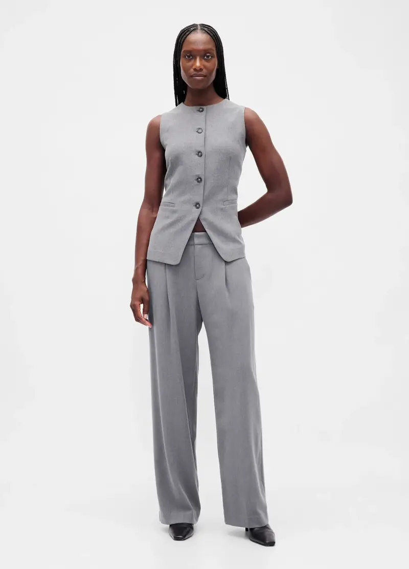 GAP Gilet Donna Grigio 2723475 miniatura 2