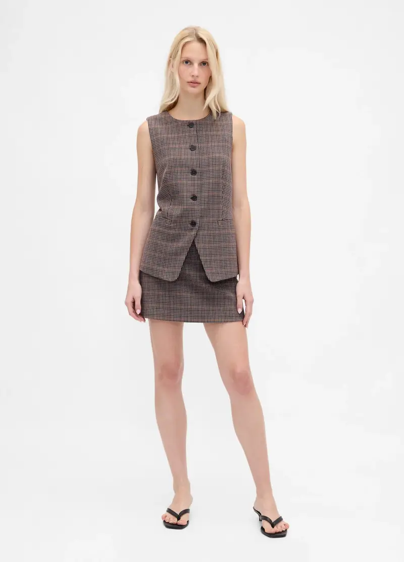 GAP Gilet Donna Marrone 2723476 miniatura 3