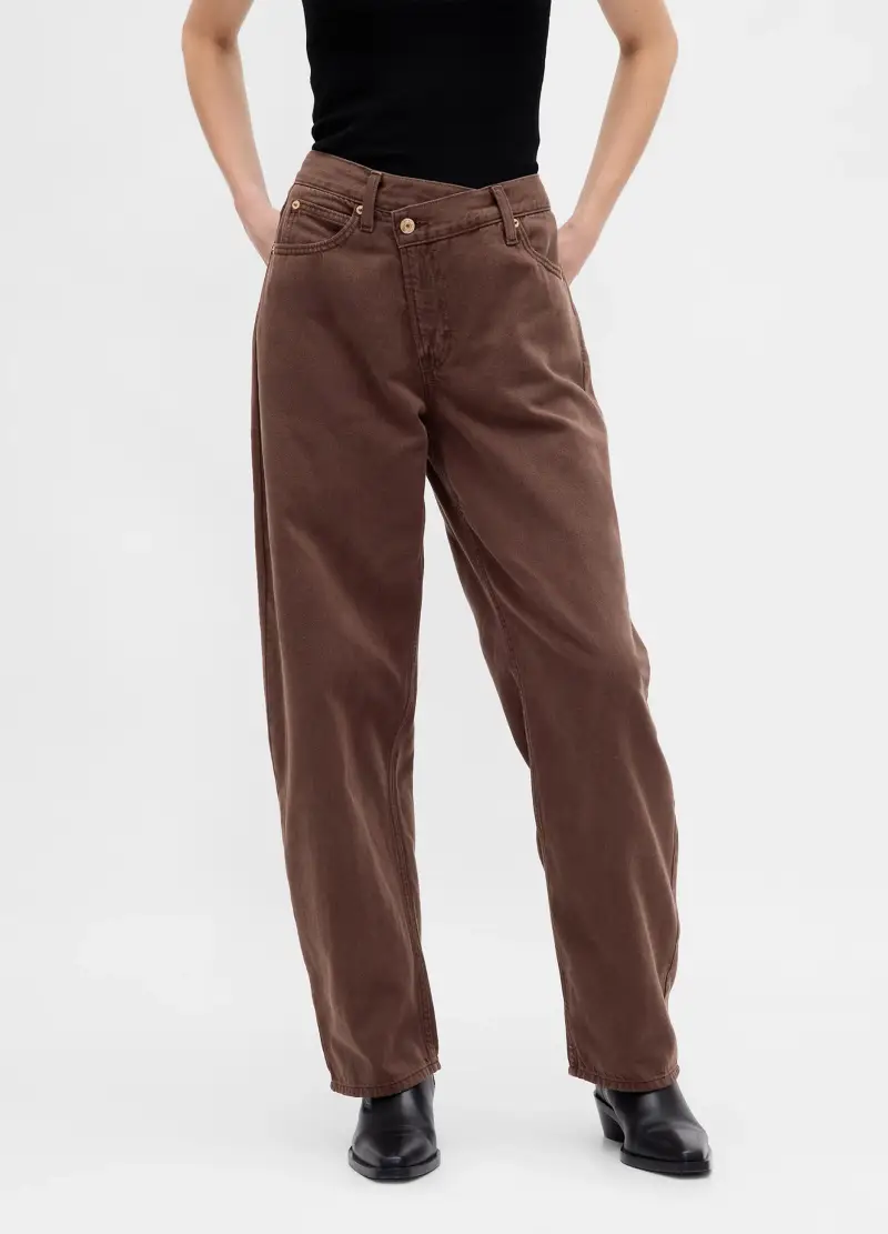 GAP Jeans Donna Marrone 3488874 miniatura 3