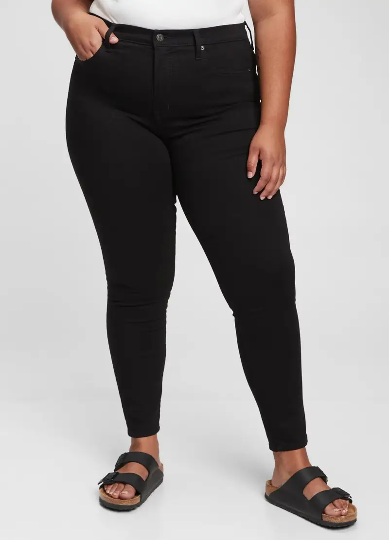 GAP Jeans Donna Nero 1358996 miniatura 2