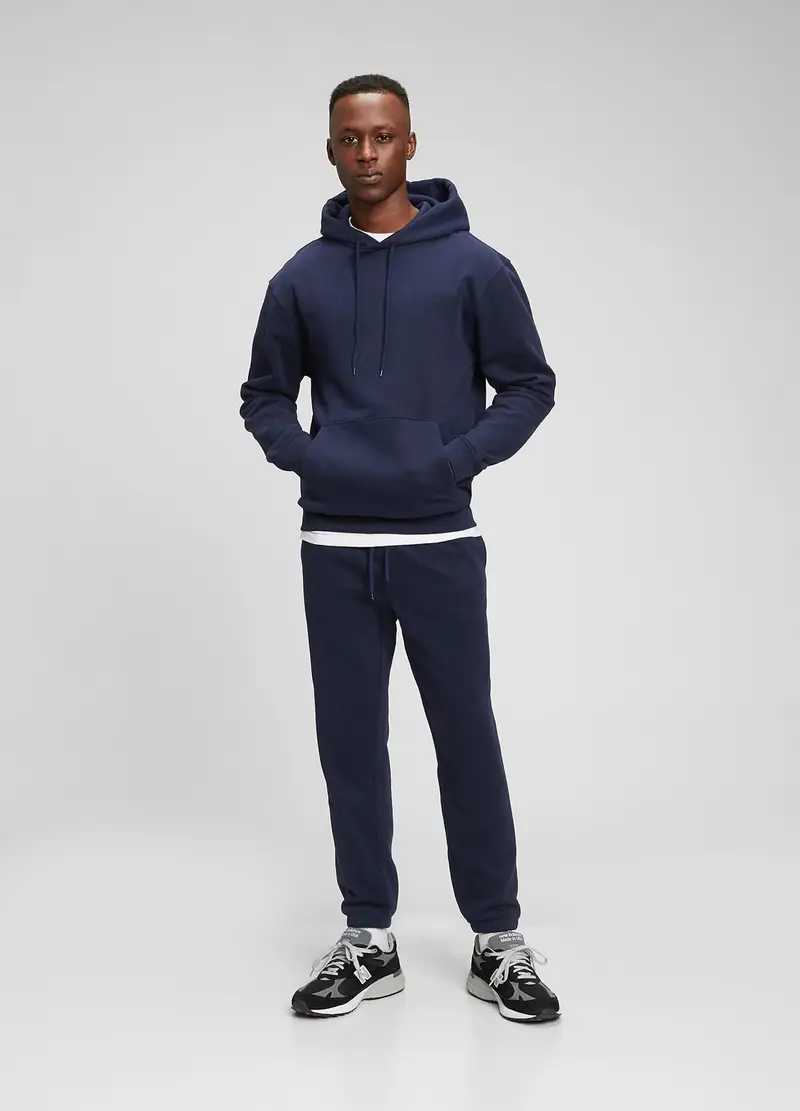 GAP, Joggers In Felpa Con Coulisse, Uomo, Blu, Taglia: XS