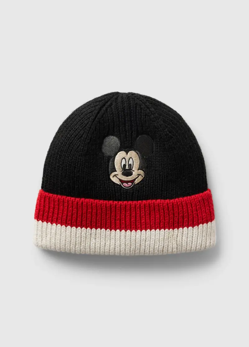 Gap Kids Berretto Color-block con Ricamo Topolino Unisex Multicolor