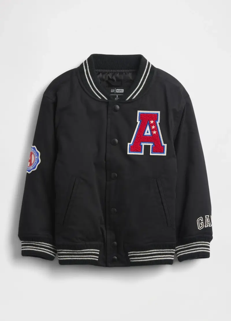 Bomber Nero Avengers Per Bambino, Nero