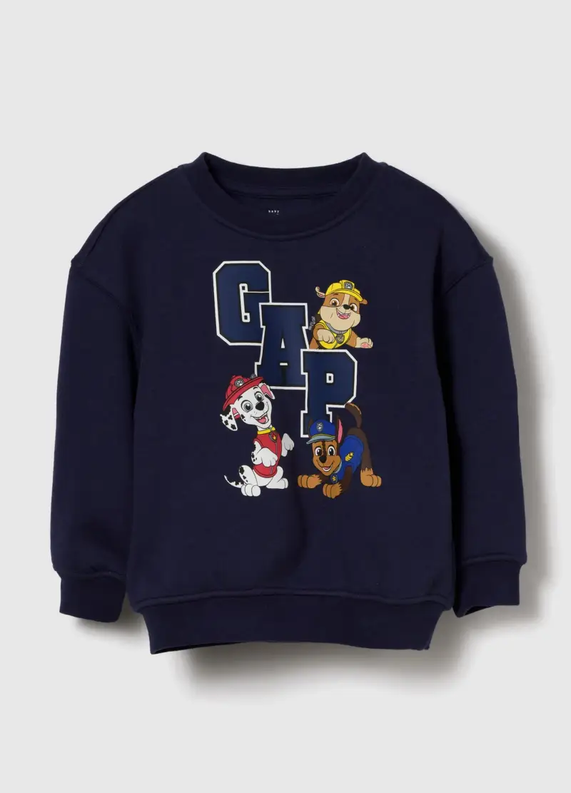 Gap Kids Felpa Blu Con Stampa Giocosa Bambino
