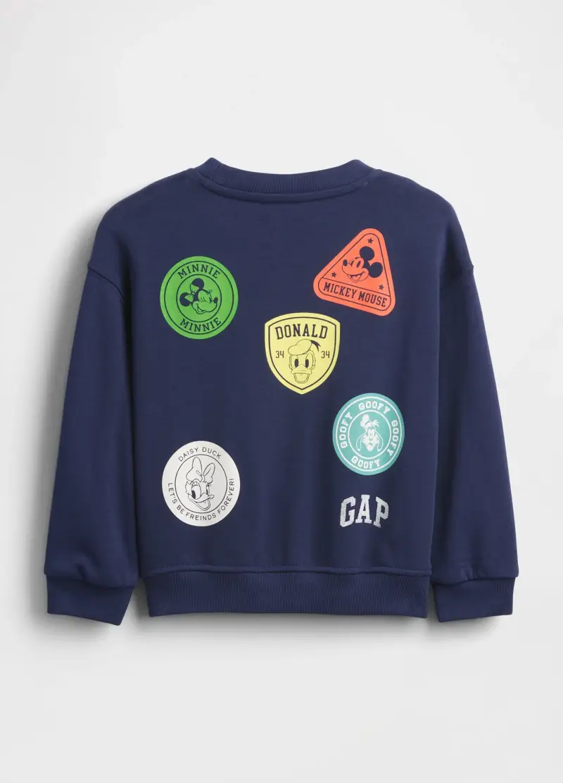 Felpa Blu In Cotone Per Bambino, Blu miniatura 2