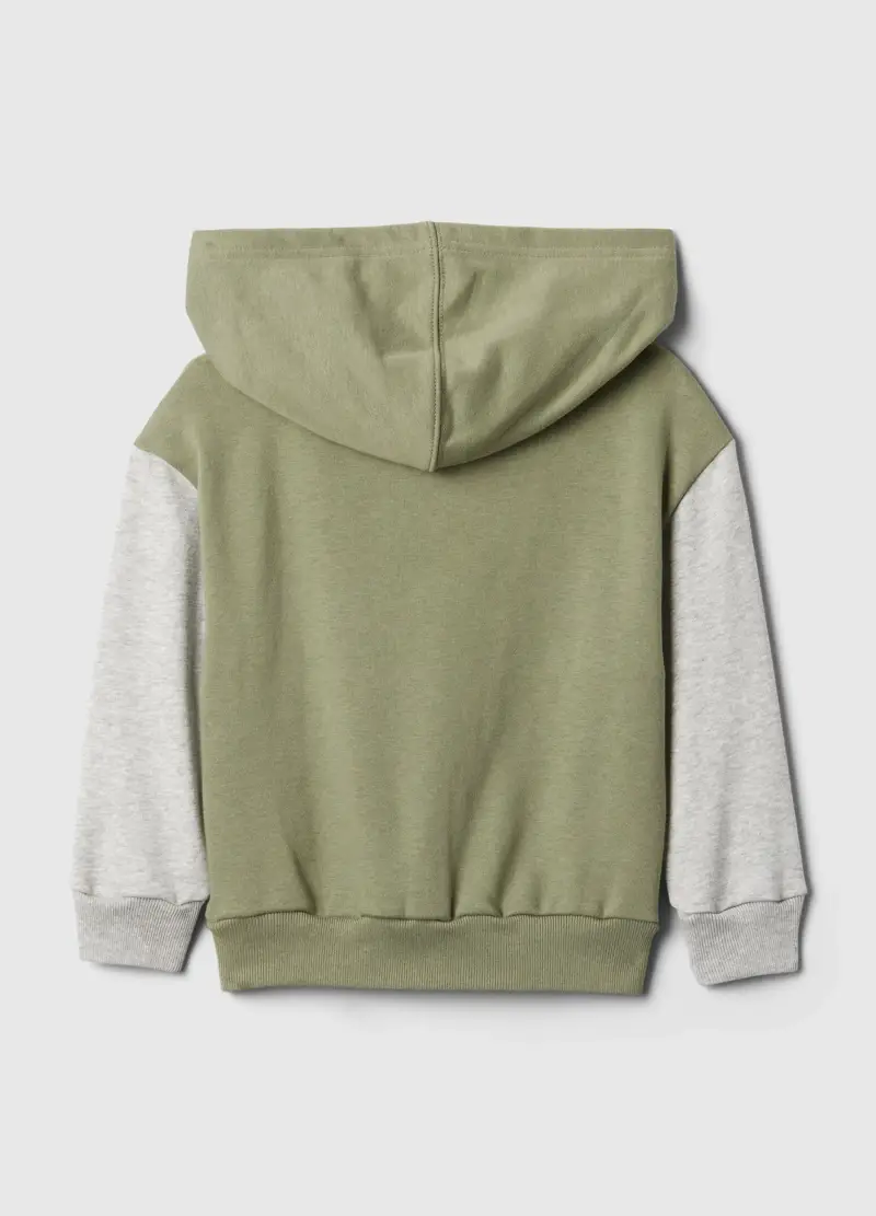 Felpa Con Cappuccio E Ricamo Logo, Unisex, Multicolor miniatura 2