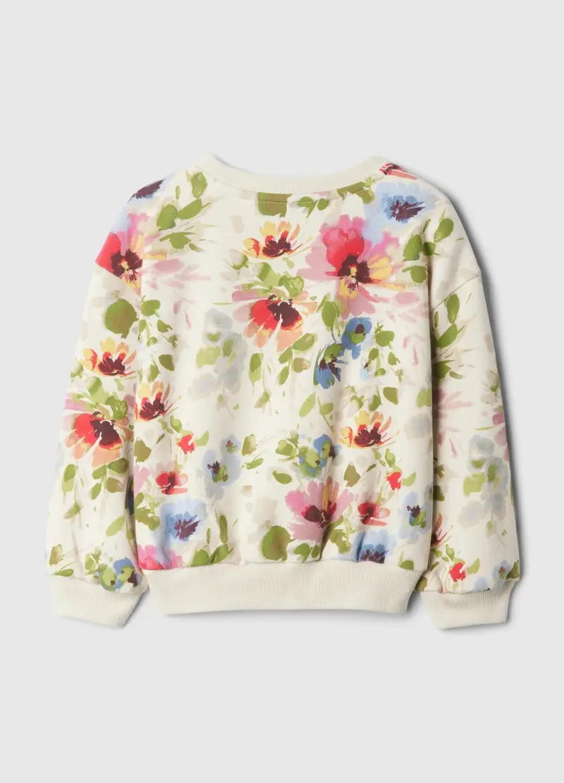 Gap Kids Felpa Floreale in French Terry Unisex Multicolor miniatura 2