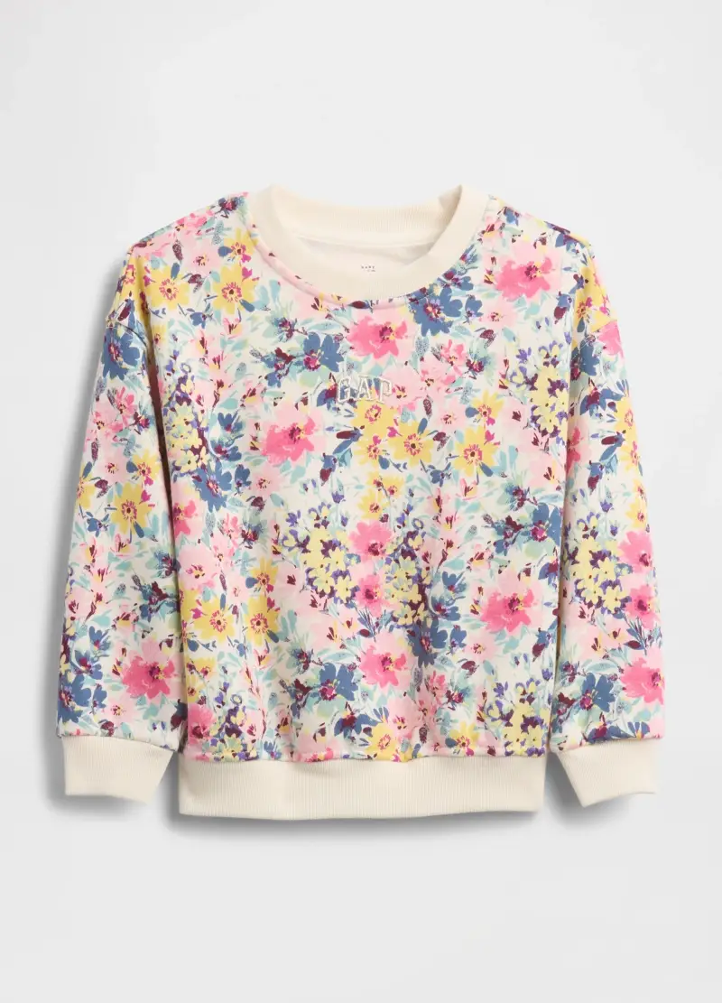 Felpa Multicolor A Girocollo, Unisex, Multicolor