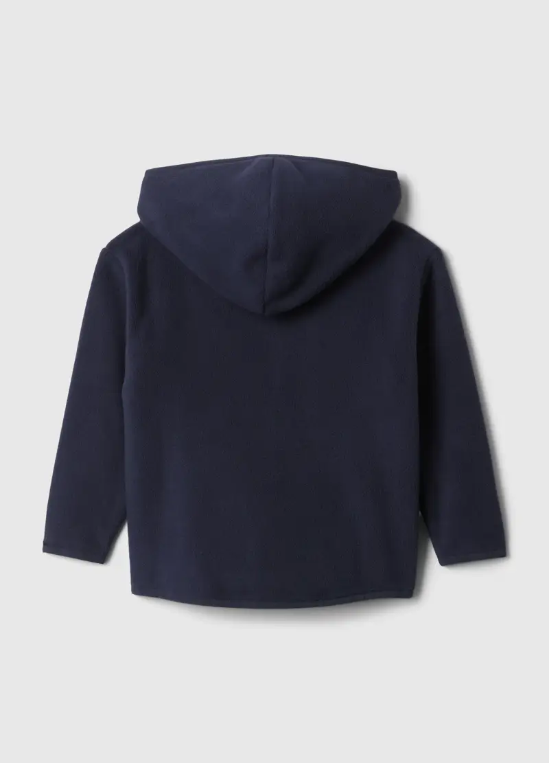 Gap Kids Full-zip in Pile con Cappuccio Unisex Blu miniatura 2