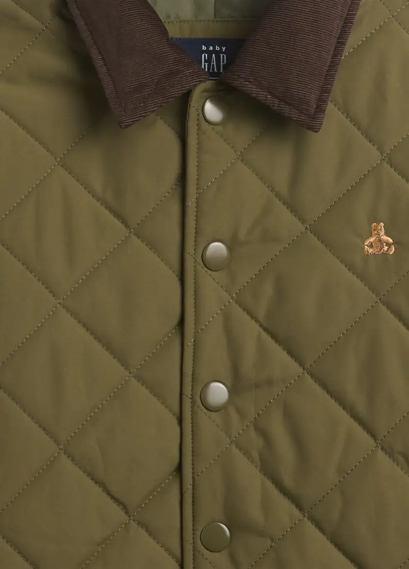 Giacca Trapuntata, Bambino, Verde miniatura 3