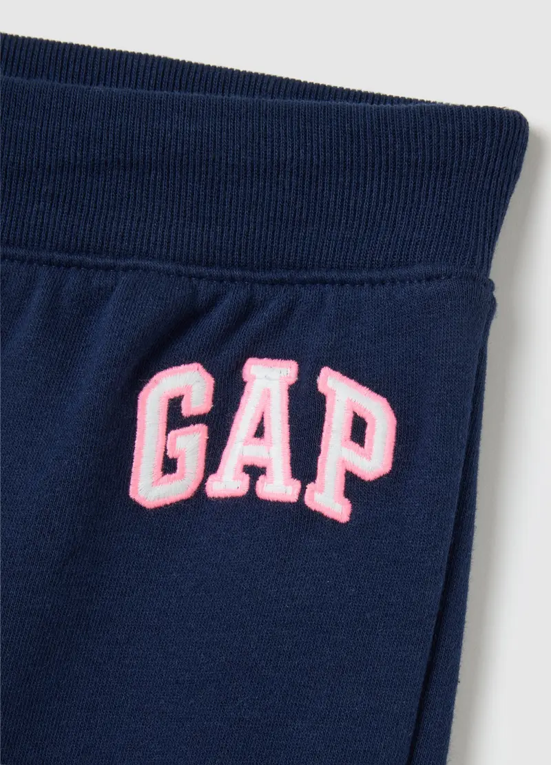 Joggers Con Logo, Bambina, Blu miniatura 3