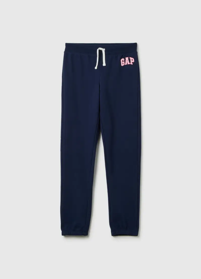 Joggers Con Logo, Bambina, Blu