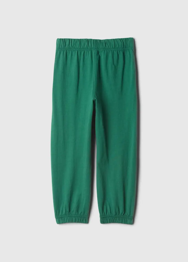Gap Kids Joggers Unisex Verde in Cotone con Coulisse miniatura 2