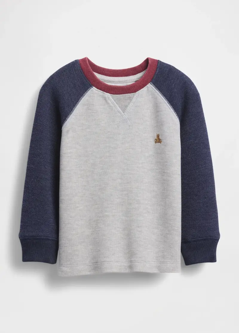 Maglietta Grigia In Misto Cotone, Bambino, Beige