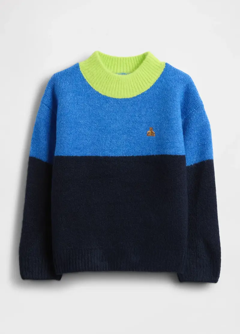 Gap Kids Maglione Multicolor in Tessuto Elasticizzato per Bambino