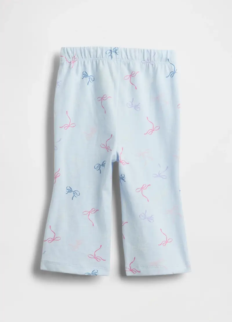 Pantaloni Azzurri In Cotone Per Neonati, Unisex, Bianco miniatura 2