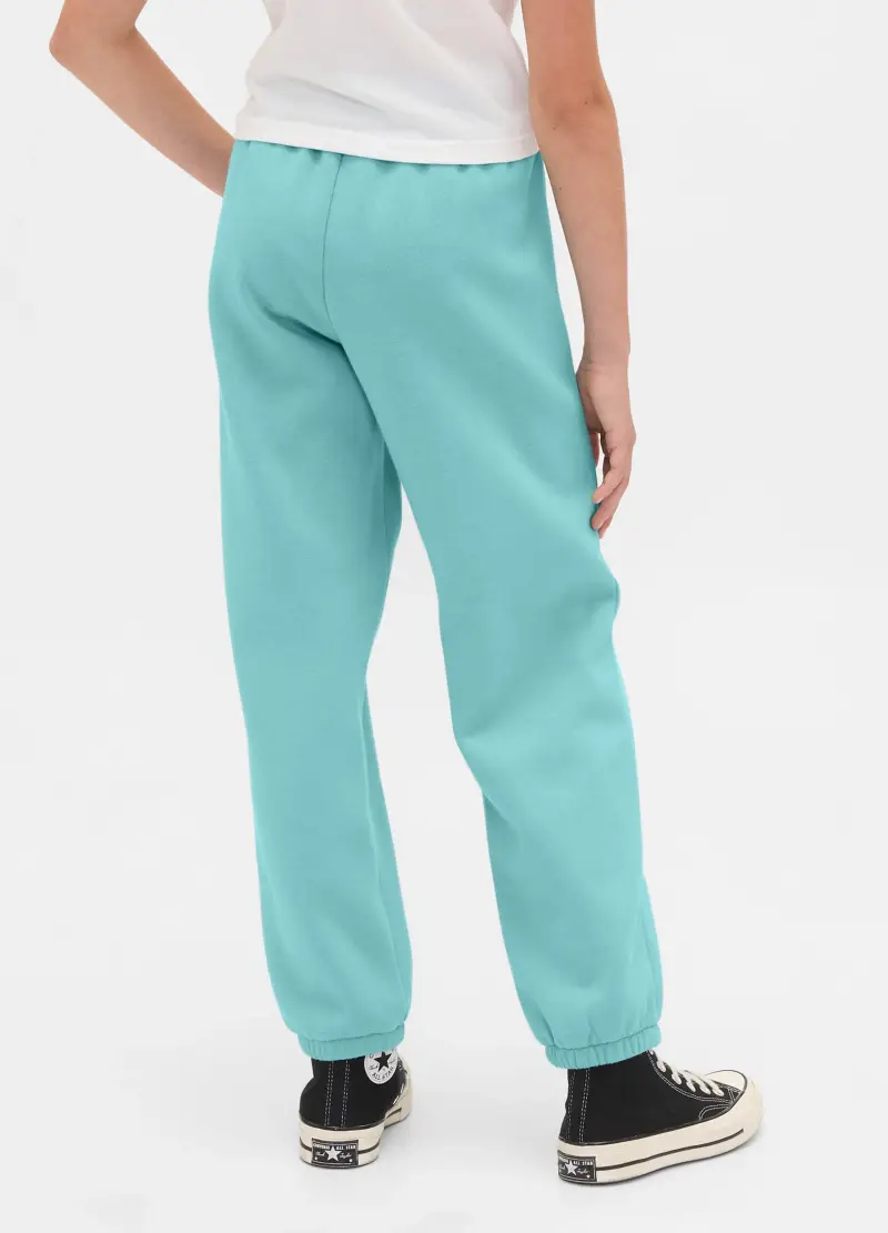 Pantaloni Azzurri In Misto Cotone, Bambina, Denim miniatura 3