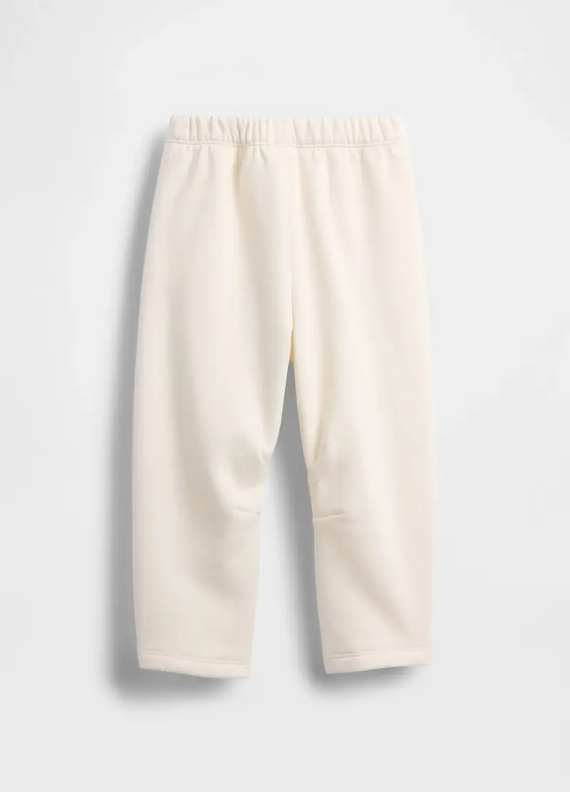 Pantaloni Bianchi In Puro Cotone Per Bambina, Unisex, Bianco miniatura 2