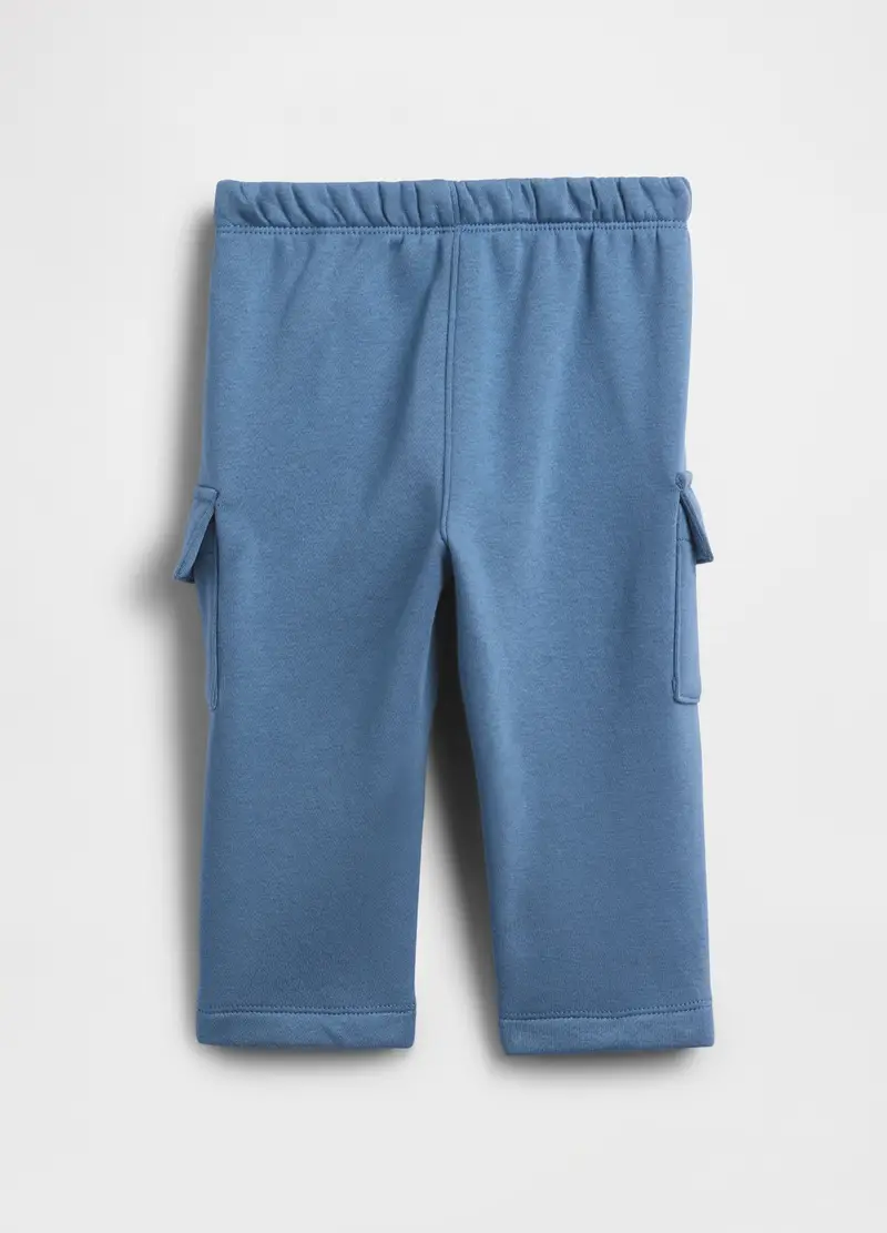 Pantaloni Blu Per Neonati In Misto Cotone, Unisex, Denim miniatura 2