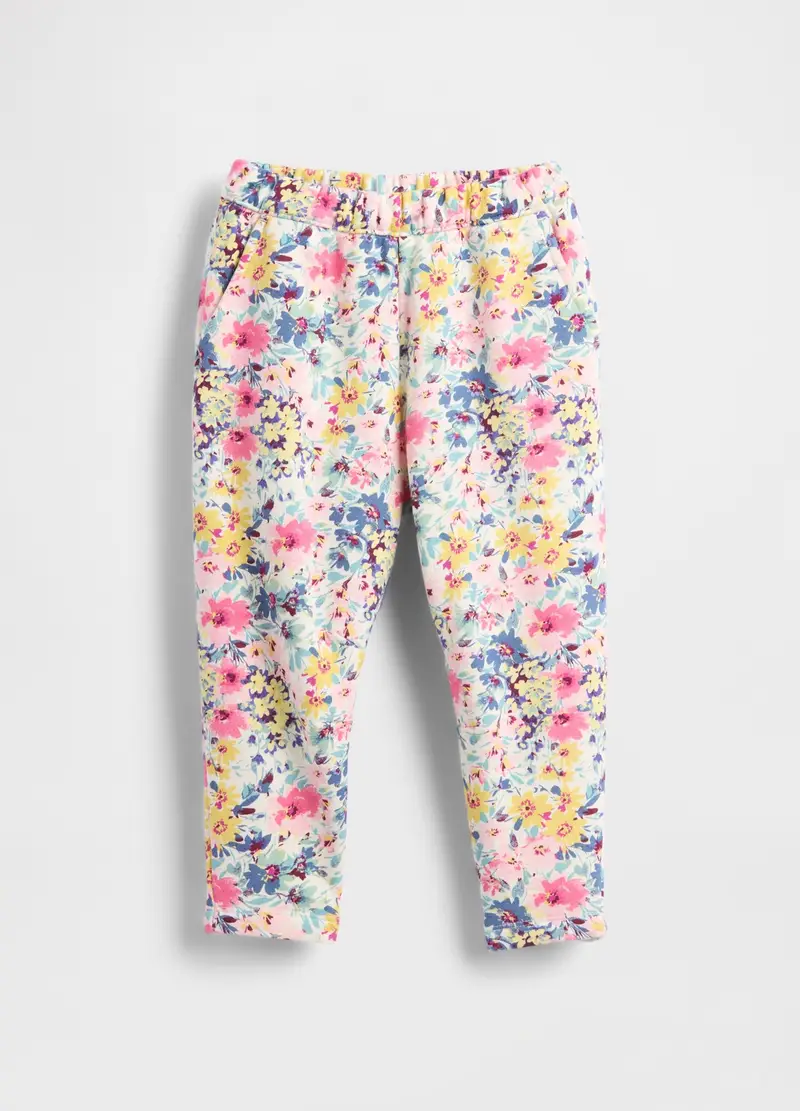 Gap Kids Pantaloni Con Stampa A Fiori Multicolor Unisex miniatura 2