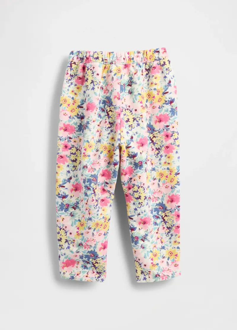 Gap Kids Pantaloni Con Stampa A Fiori Multicolor Unisex