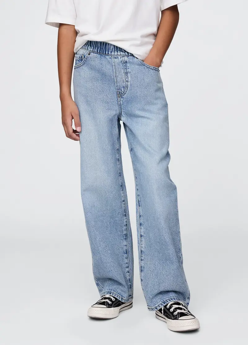 Pantaloni In Denim, Bambino, Denim miniatura 2