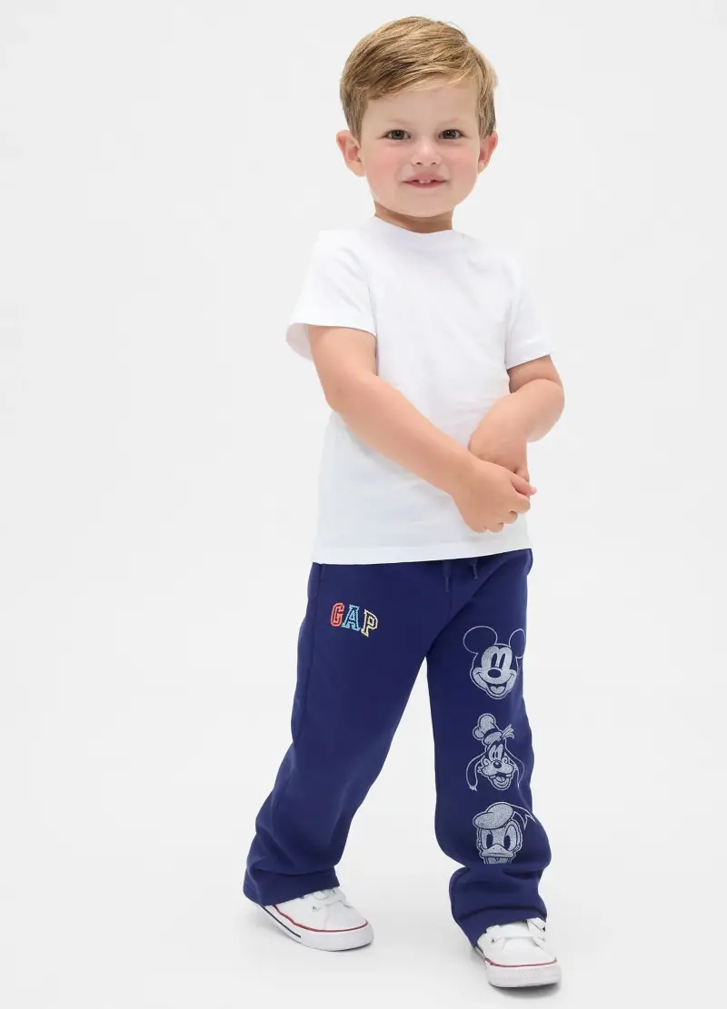 Pantaloni In Misto Cotone, Bambino, Blu