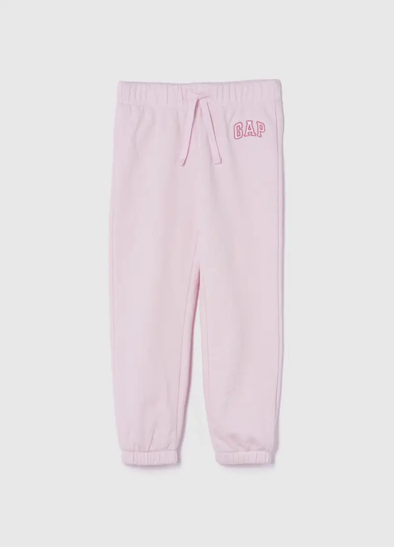 Pantaloni In Misto Cotone Rosa Da Neonata Regular Fit, Bambina, Rosa
